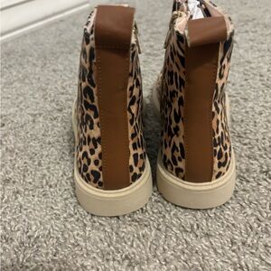 Tucker + Tate Brown Leopard Print Boots
